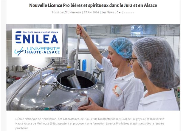 maltsethoublons.com – Nouvelle Licence pro bières et spiritueux dans le Jura et en Alsace